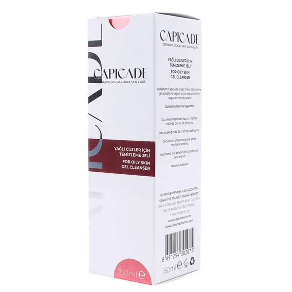 Capicade Anti-Acne Gel Cleanser 150ml 2