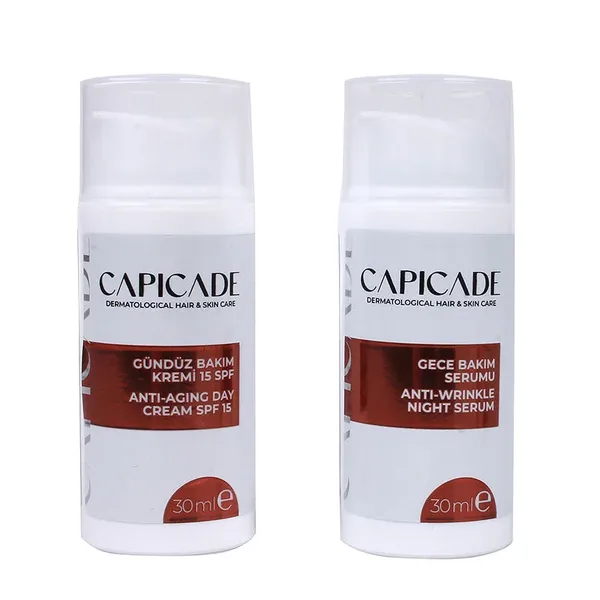 Capicade Anti-Aging and Anti-Wrinkle Night and Day Care Set 2