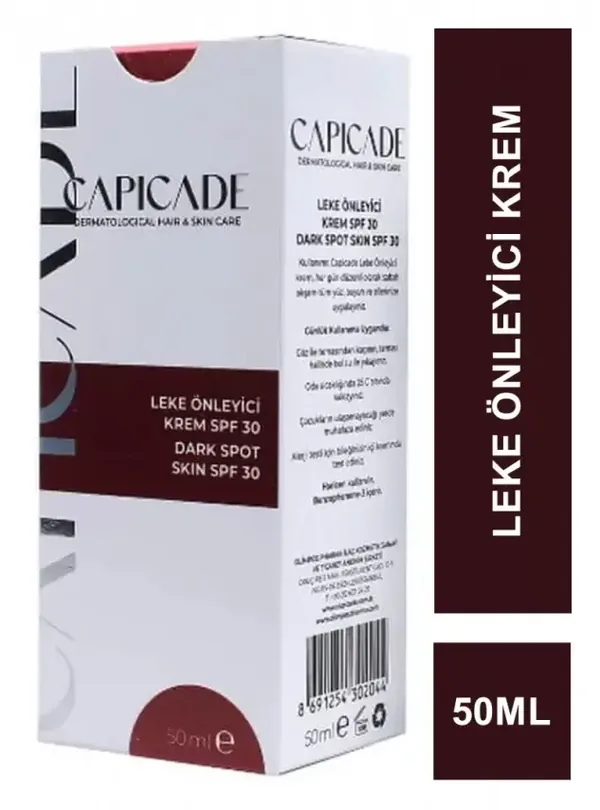 Capicade Anti-Spot Cream Spf 30 50 ml 2