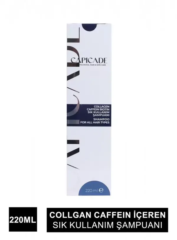 Capicade Collagen Caffeine Biotin Frequent Use Shampoo 220 ml 2