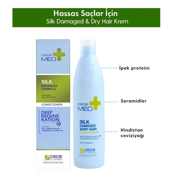Glänzendes, geschmeidiges Haar: CeceMED Conditioner für troc 3