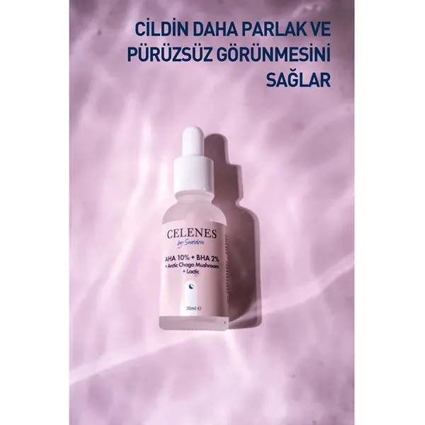 Celenes By Sweden AHA + BHA + Lactin + Arctic Chaga Mushroom 30 ml 3
