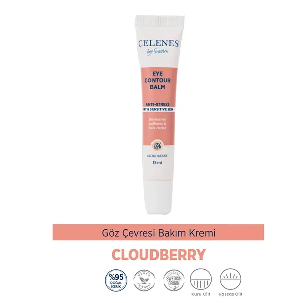 Celenes By Sweden Cloudberry Anti-fatigue Eye Contour Care Cream 15 ml 2