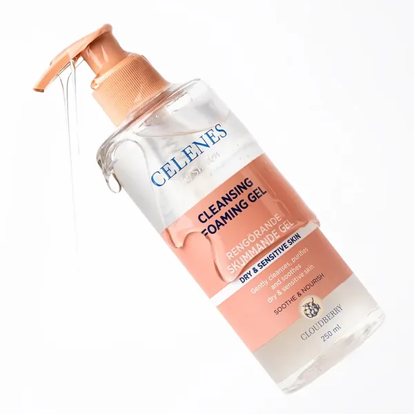 Celenes By Sweden Celenes Cloudberry Cleansing Gel 250 ml - Dry Sensitive Skin