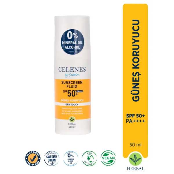 Celenes By Sweden Dry Touch Spf50+ Sunscreen 50 ml 6