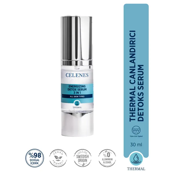 Celenes By Sweden Revitalizing Detox Serum 3-in-1 5