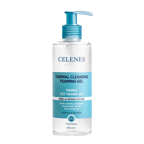 Celenes By Sweden Thermal Face Wash Gel 250 ml - Dry and Sensitive Skin 2