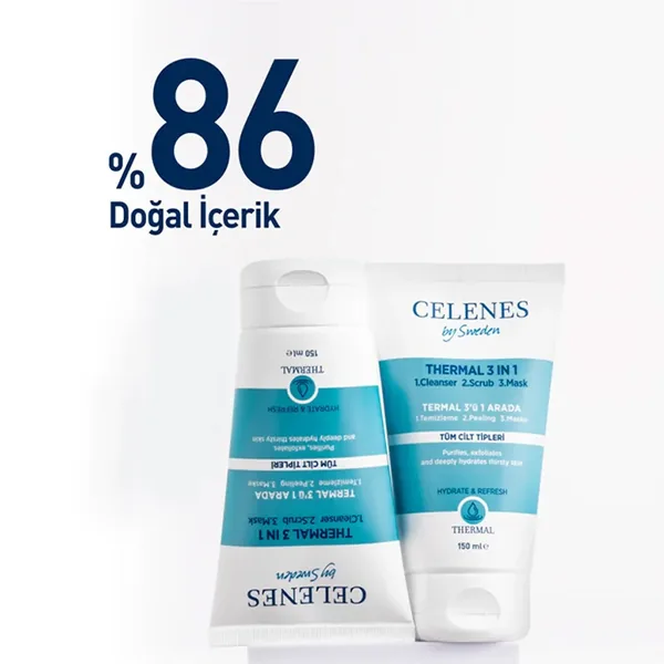 Celenes By Sweden Thermal Washing Peeling Mask 150 ml 2