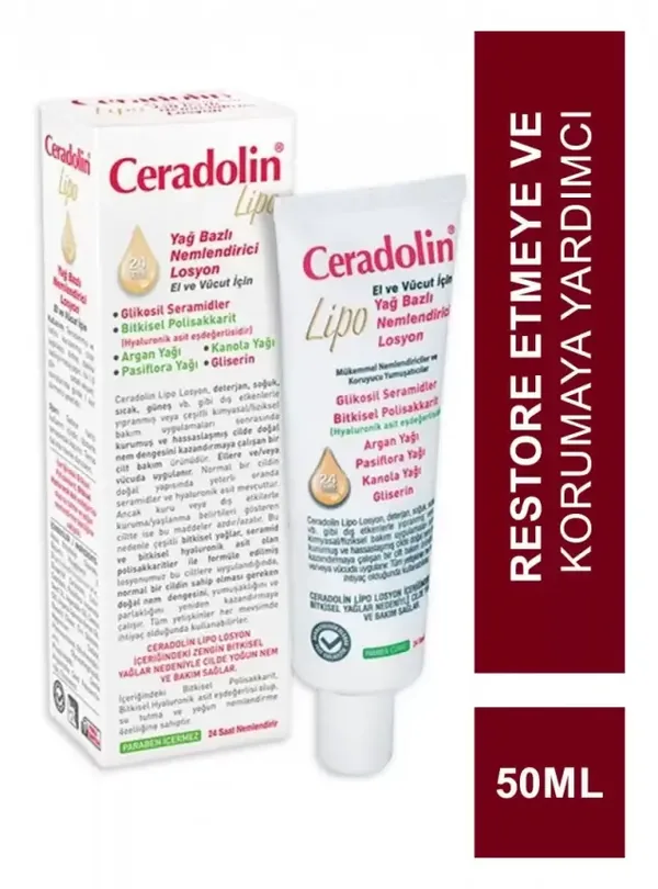 Ceradolin 50ml ölbasierte Feuchtigkeitslotion für trockene Haut 2