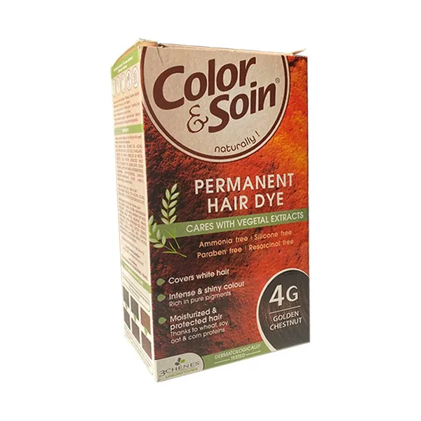 Color and Soin Hair Color 4G - Golden Chestnut