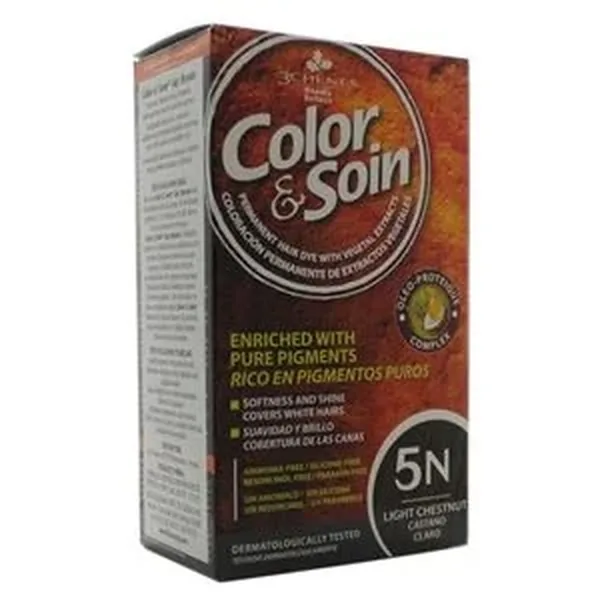 Color and Soin Hair Color 5N - Sunlight Chestnut