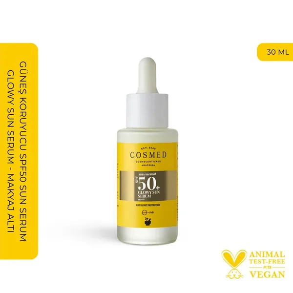 Космед Солнце Эссенциал Солнцезащитная сыворотка SPF50 30 мл 3
