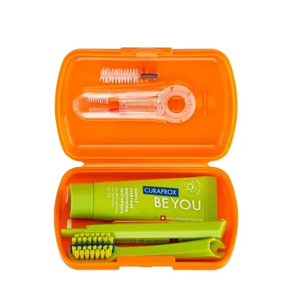 Curaprox Travel Ortho Set - Turuncu 4