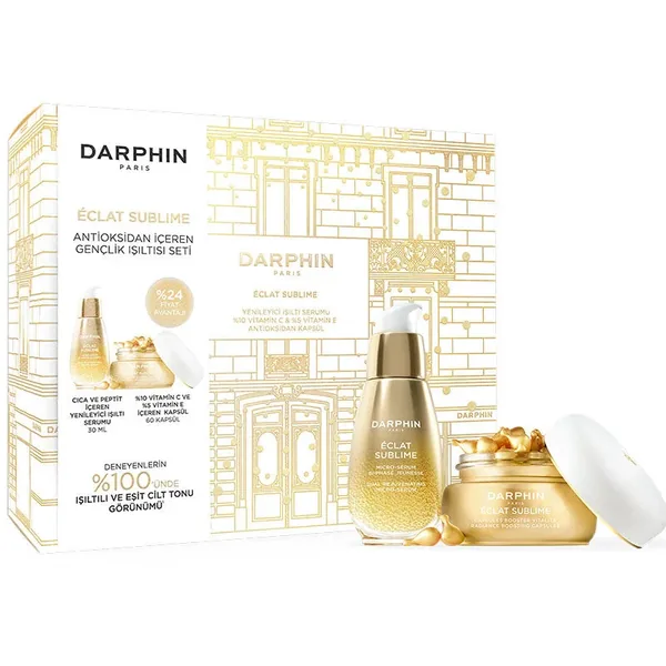 مجموعة إشراقة الشباب من دارفين تحتوي على فيتامين سي ومضادات الأكسدة Darphin 4