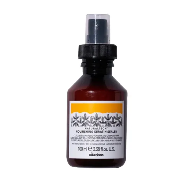 استعيدي لمعان شعرك ونعومته مع ماء الكيراتين المغذي Davines