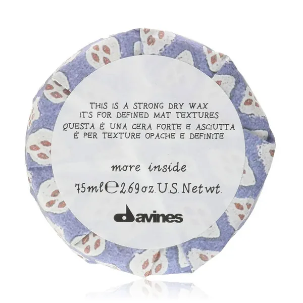 Davines شمع جاف قوي التثبيت من دافينز 75 مل