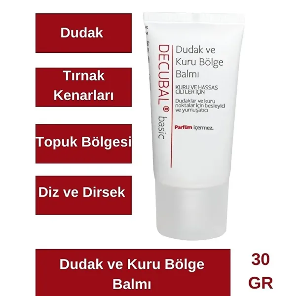 Decubal Basic Lip and Dry Area Balm 30 ml 5