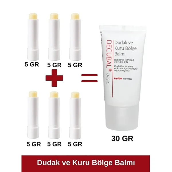 Decubal Basic Lip and Dry Area Balm 30 ml 6