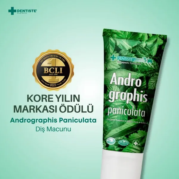 Dentiste Andrographis Paniculata Toothpaste 40 gr 3