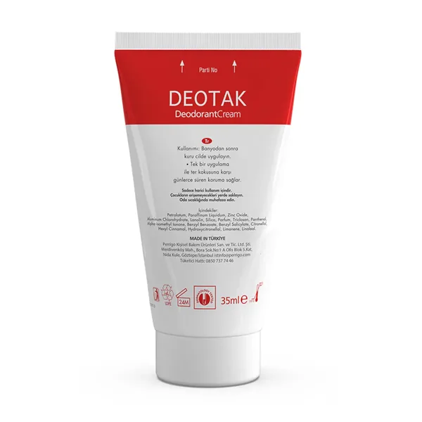 Deotak Deodorant Cream Klasik 35 ml 6
