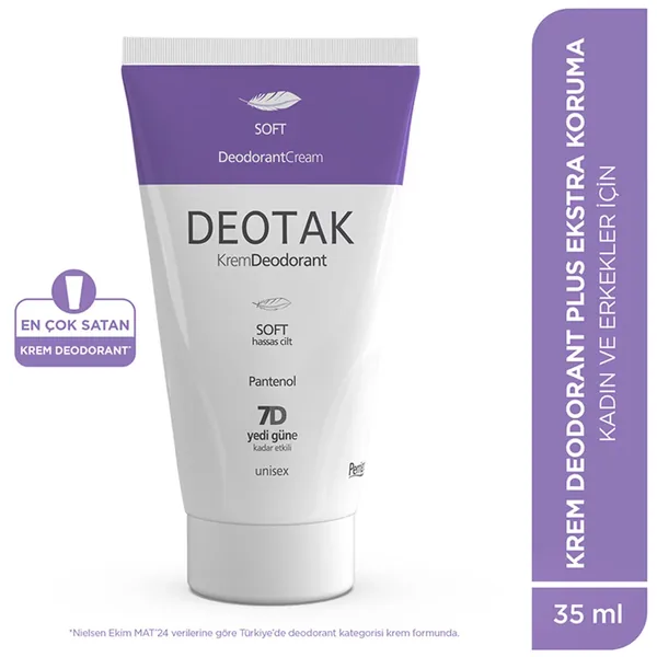 Deotak Deodorant Cream Sensitive Skin 35 ml 4
