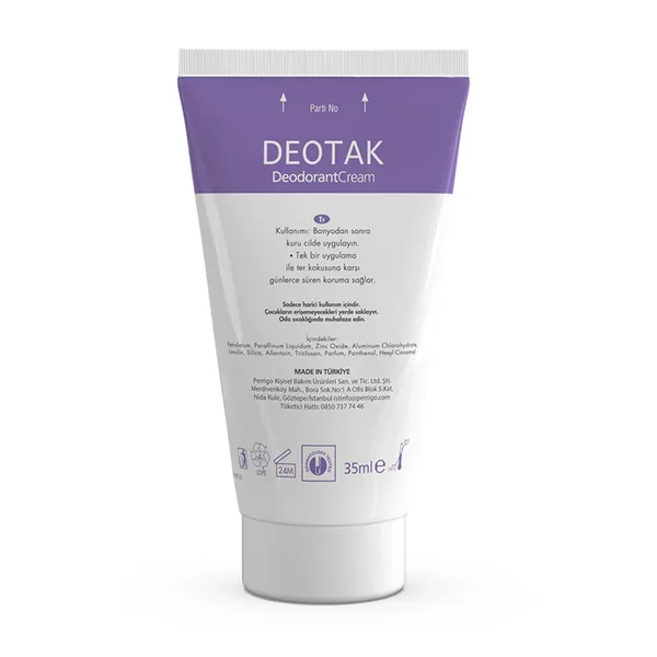 Deotak Deodorant Cream Sensitive Skin 35 ml 6