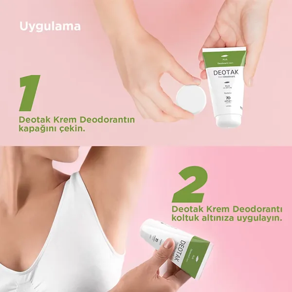 Deotak Deodorant Cream Tea Tree Oil 35 ml 4