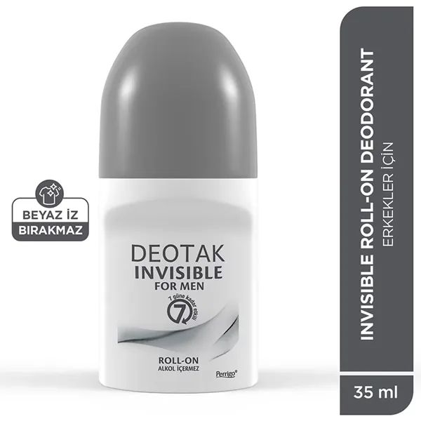Deotak Invisible Deodorant Roll-On Men 35 ml 2