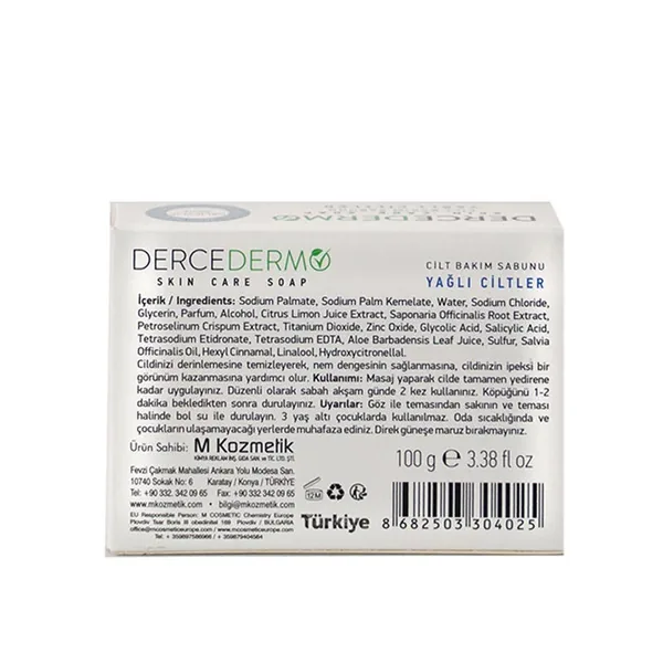 Derce Dermo Skin Care Soap 100 mg 3