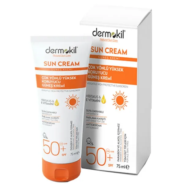 Dermokil Sun Cream Multi-Purpose High Protective Spf50 75 ml