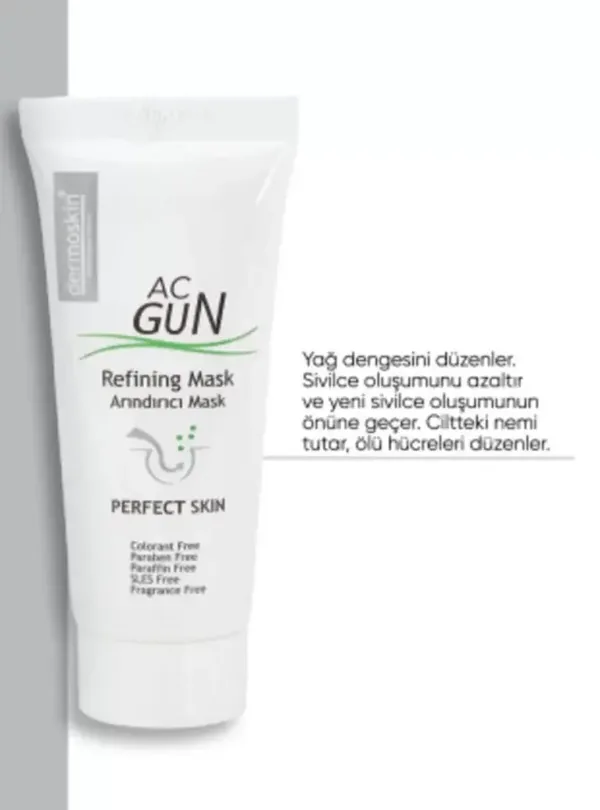 Dermoskin Acgun Detox Gesichtsmaske 30ml 4