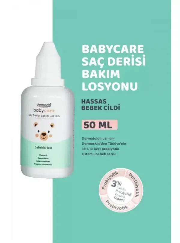 Dermoskin Babycare Scalp Care Lotion 50 ml 2