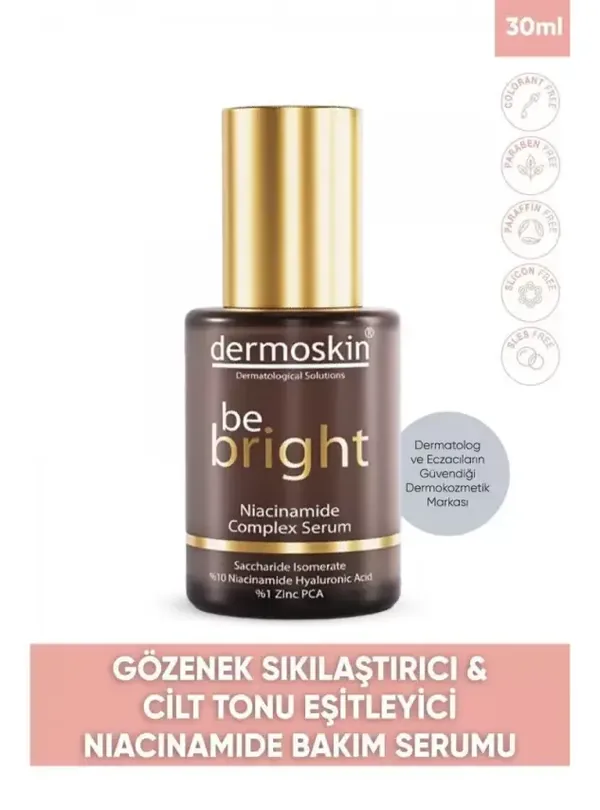 Dermoskin Be Bright Niacinamid Serum 30ml 2