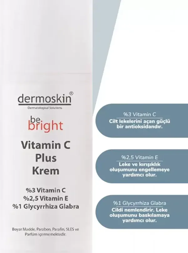 Dermoskin Be Bright Vitamin C Creme 33ml 3