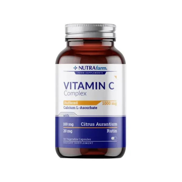 Dermoskin Nutrafarm Buffered 500 mg Vitamin C Complex 2
