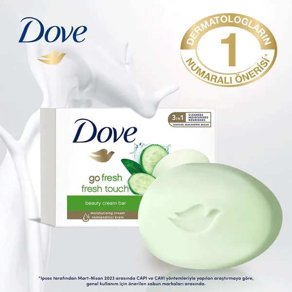 Dove Fresh Touch Cream Bar 90 Gr 6