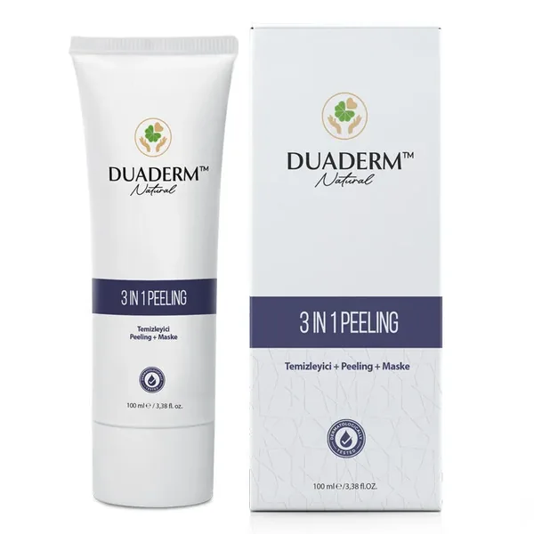 Erzielen Sie strahlende Haut: Duaderm 3in1 Reiniger Peeling