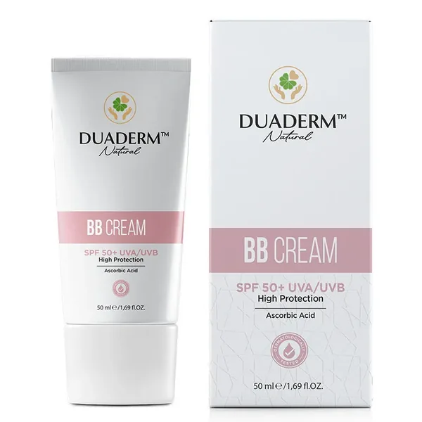 Protégez & Unifiez : Crème BB Duaderm SPF 50 pour un Éclat S