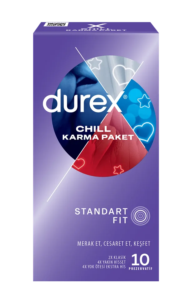Vivez des moments uniques avec Durex Chill 10 préservatifs 2