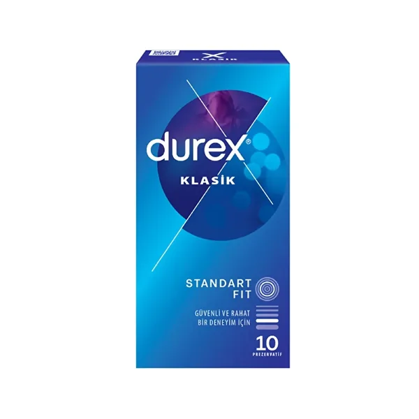 Erleben Sie sichere Intimität: Durex Klassik Kondome 10 Stüc
