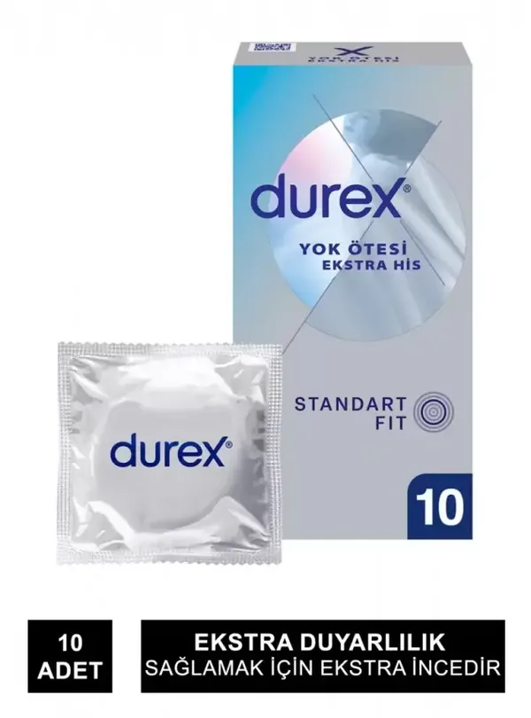 Préservatif Durex Invisible Extra Sensation : Plaisir Accru 2