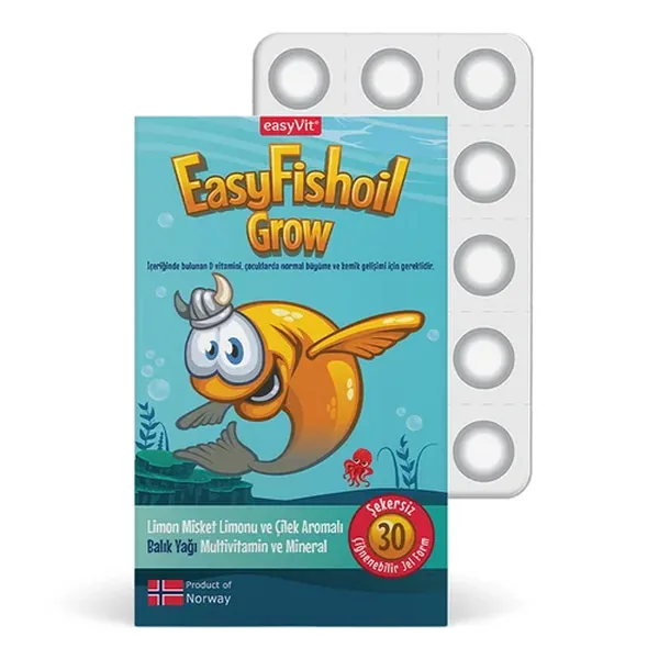 عزز نمو طفلك: إيزي فيش أويل جرو لأوميغا 3 والفيتامينات