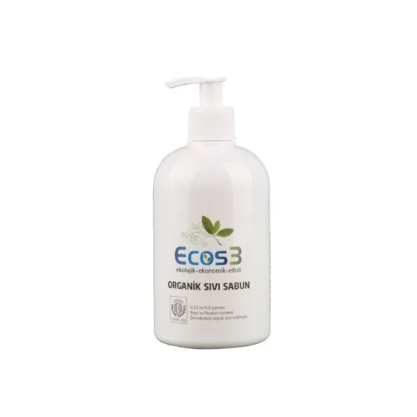 Ecos3 Organic Liquid Soap 500ml - Magnolia Scented