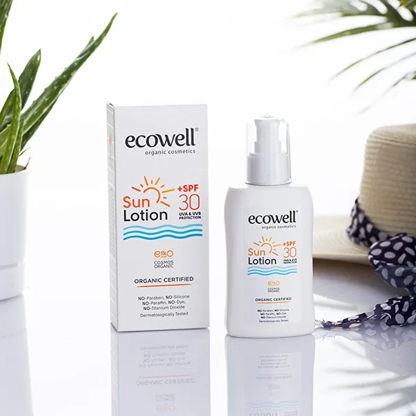 Ecowell Organic Sun Lotion SPF 30 150 ml 2