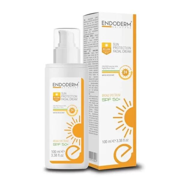 Endoderm SPF50+ Sonnencreme für das Gesicht - 100ml 2