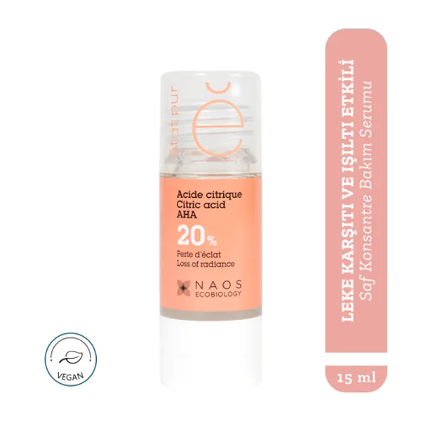 Etat Pur Pure Active Citric Acid & Pore Tightening Pure Concentrated Care 15 ml 2