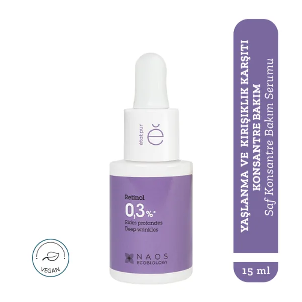 Etat Pur Pure Active Retinol %0,3 Anti-wrinkle Pure Concentrated Care 15 ml 2