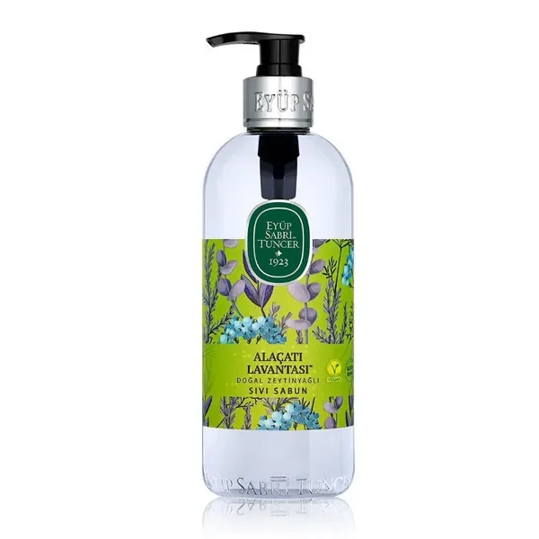 Eyüp Sabri Tuncer Alaçatı Lavender Natural Olive Oil Liquid Soap 500 ml 2