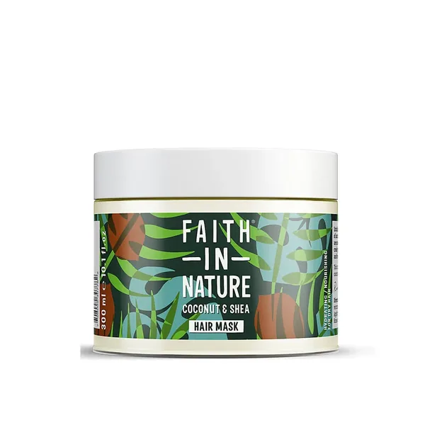 Faith In Nature Coconut- Shea Oil Moisturizing & Nourishing Hair Care Mask 300 ml 2