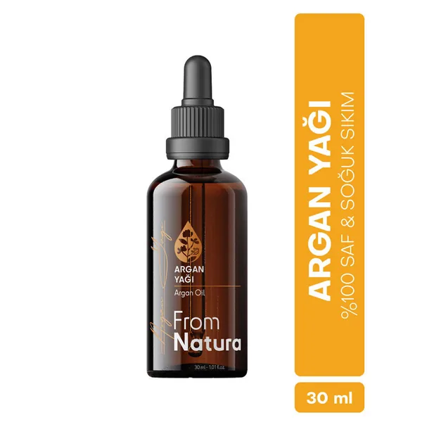 From Natura Organik Cold Pressed Argan Oil 30 ml 2
